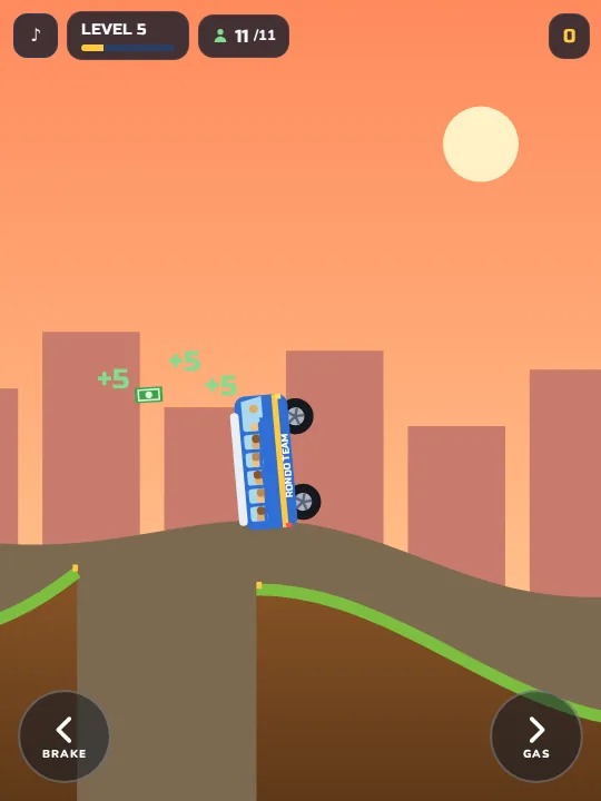 Bus Stunt gameplay