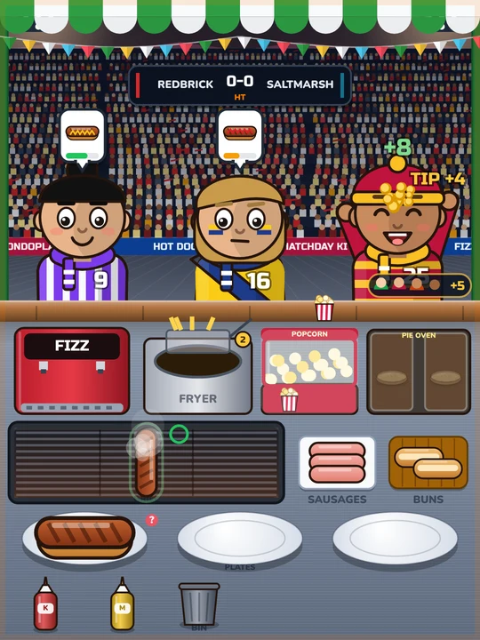 Matchday Kitchen gameplay