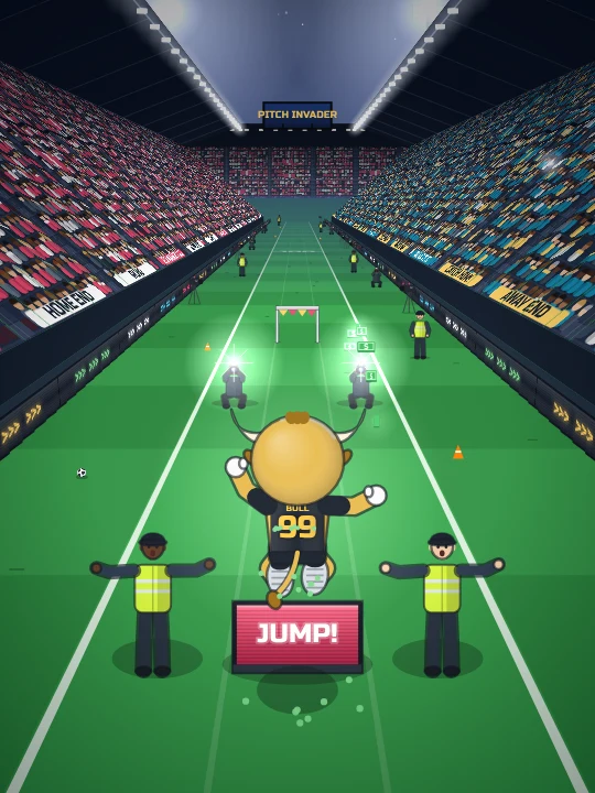 Pitch Invader gameplay