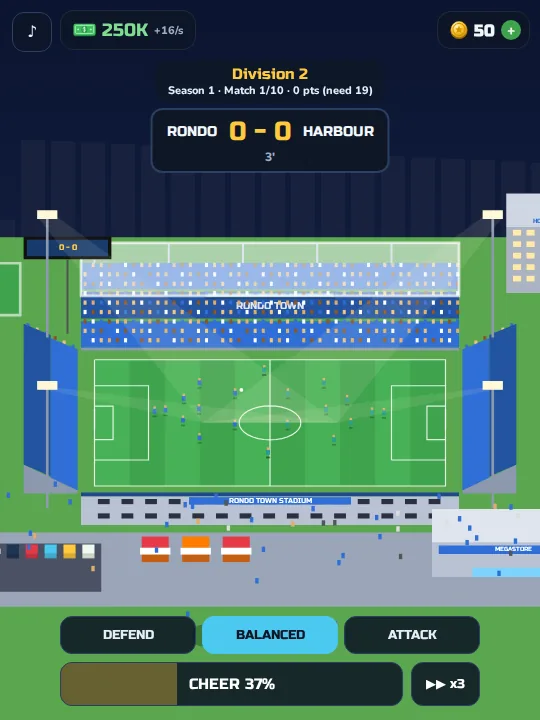 Stadium Tycoon gameplay