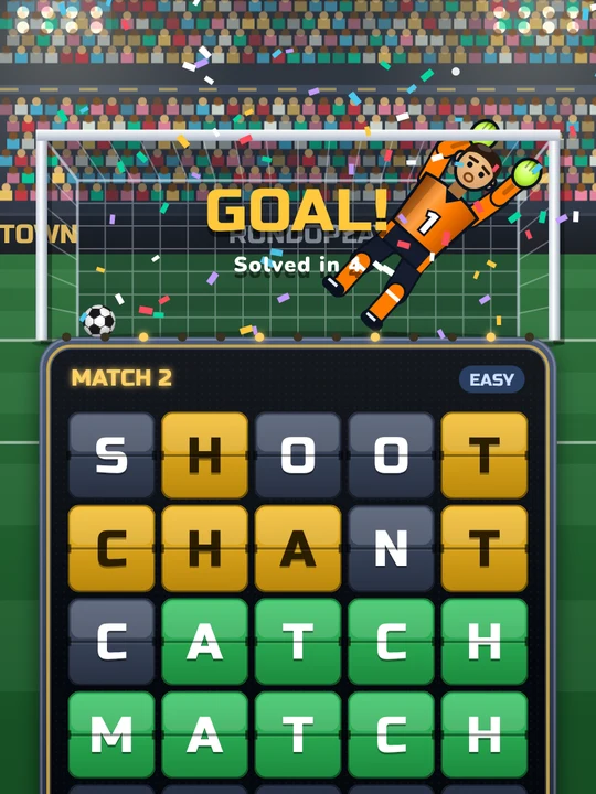 Word Kick gameplay